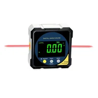 SHAHE Digital Level Angle Gauge Angle Finder Protractor Inclinometer Aluminum Framework With 4-side Magnet 2