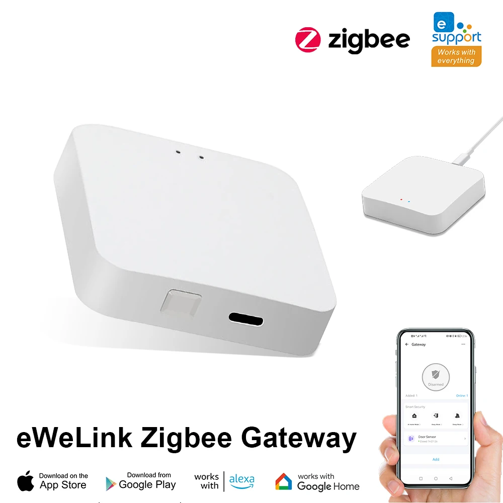Zigbee 3.0 Gateway Hub USB Smart Home Wireless Bridge Ewelink APP Remote Control