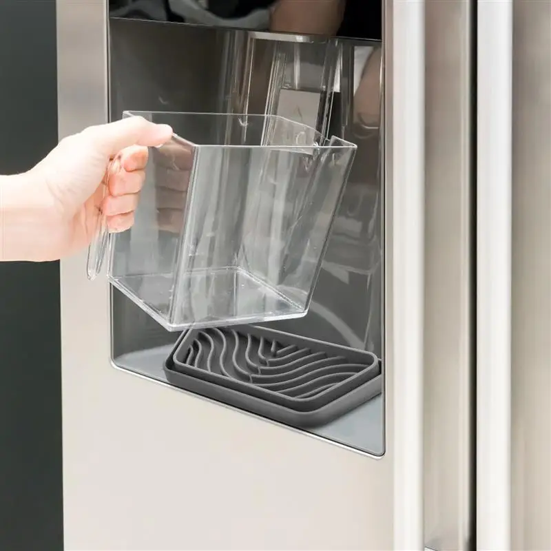 Silicone Fridge Drip Catcher Refrigerator Water Dispenser Drip Tray  Refrigerator Water Tray Drip Catcher - AliExpress