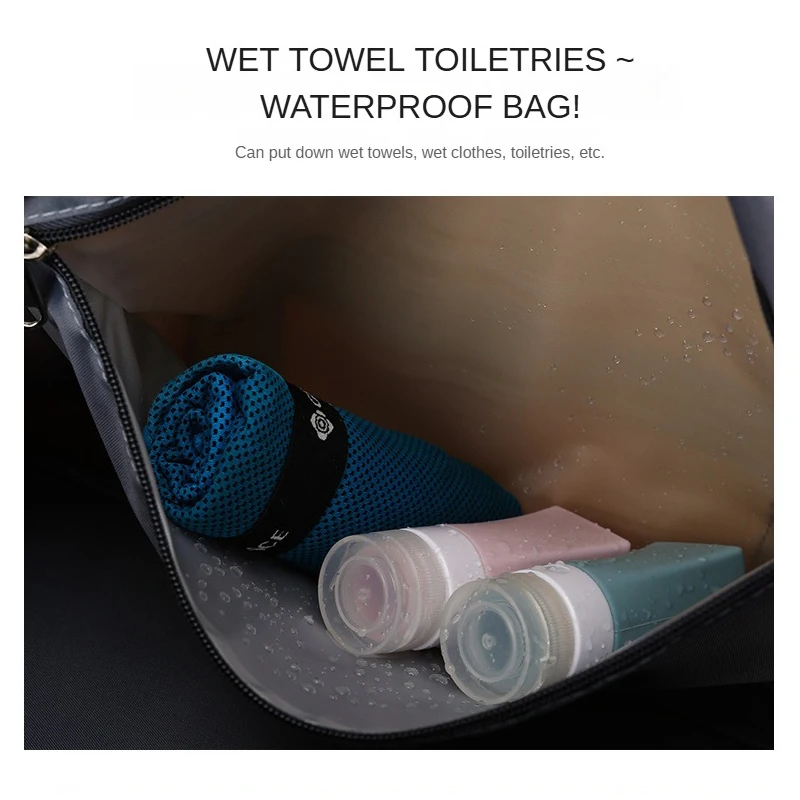 travel bag with printed name short distance travel luggage bag yoga mat DIY pattern