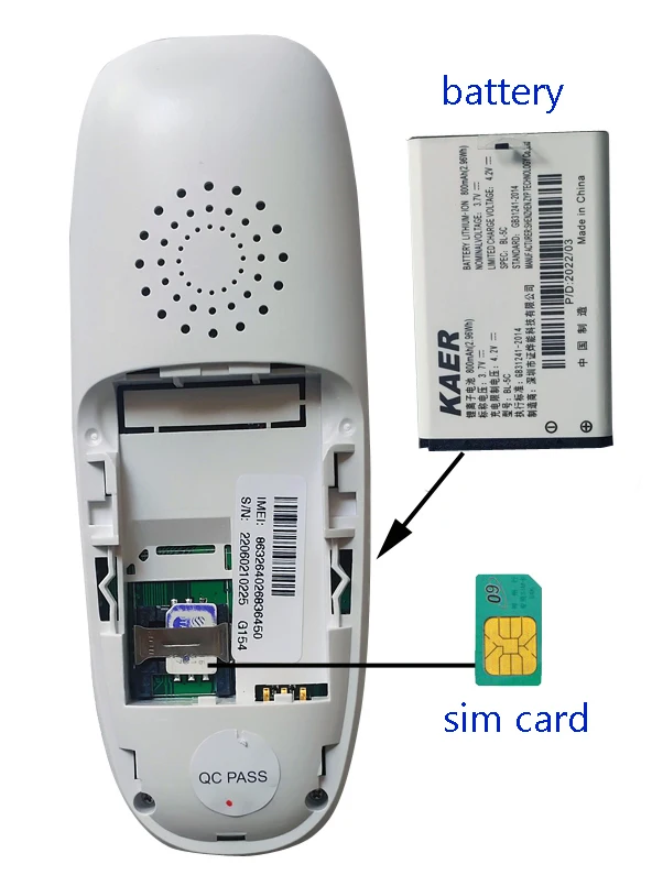 Téléphone fixe senior KXT 4981 SOS - Tous Ergo