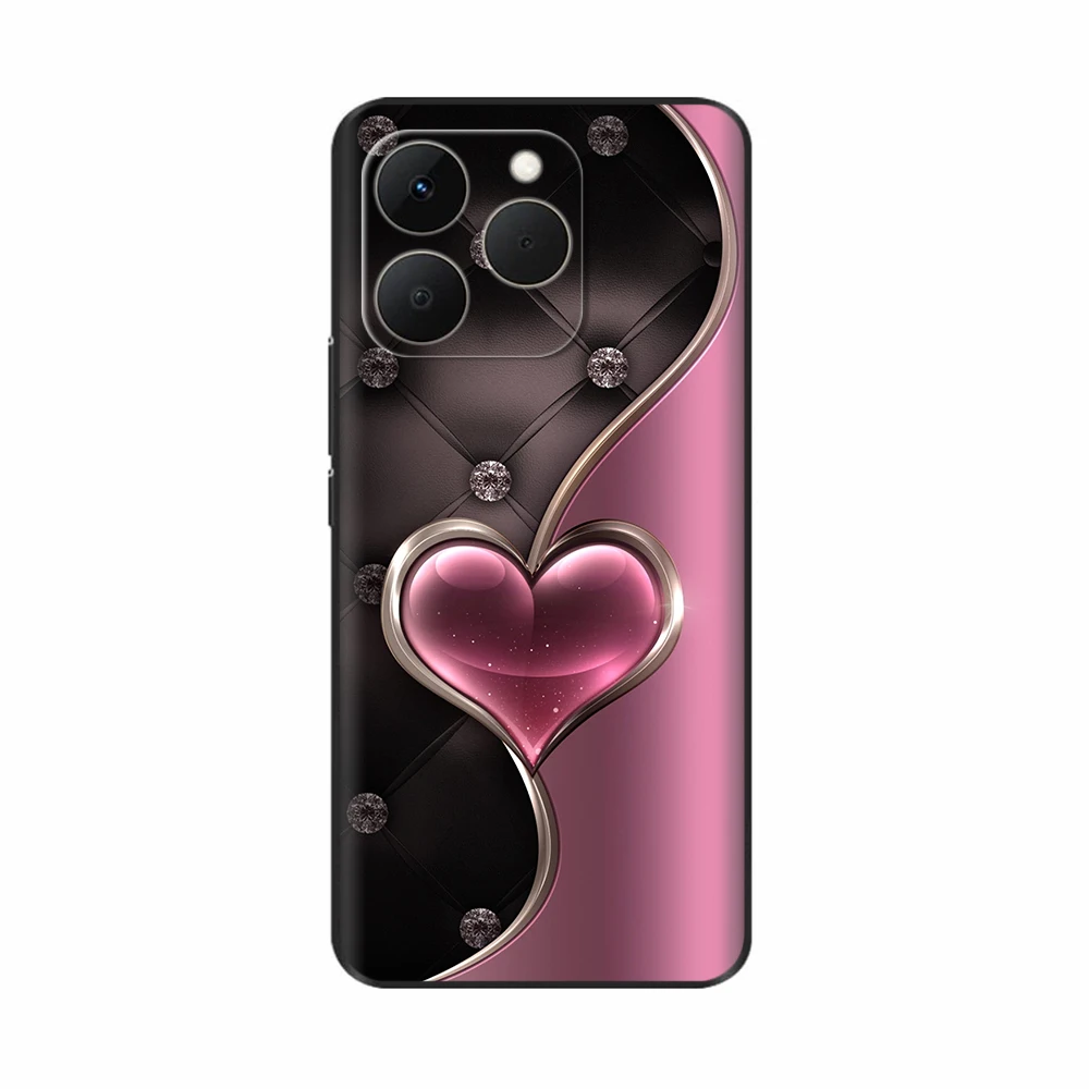Fashionable Soft Silicone Protective Phone Case with Camera Protector