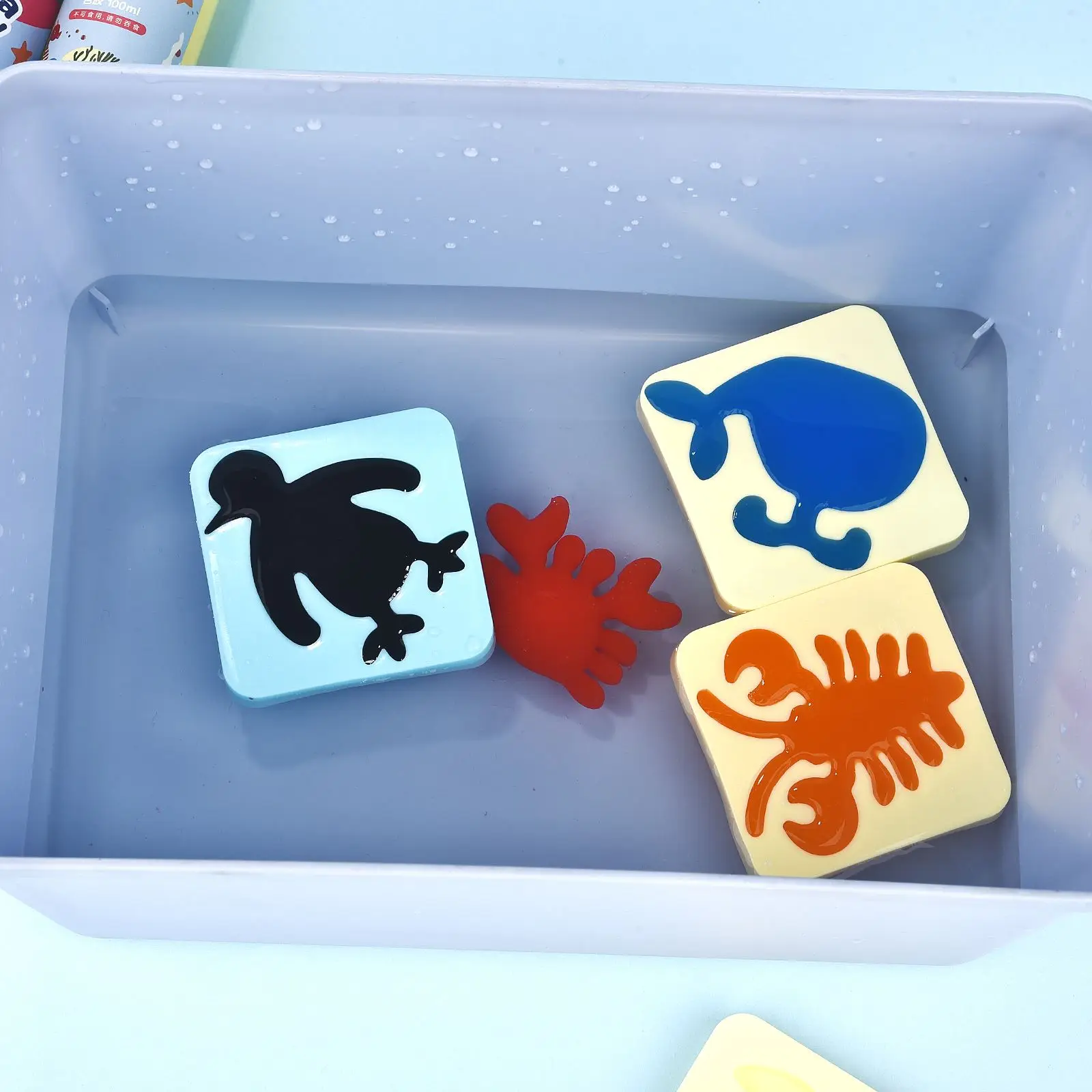 Handmade DIY Craft Painting Stickers Montessori Education Origami Magic Water Elves Kit Set Toys Children Gift Kids Craft Xmas