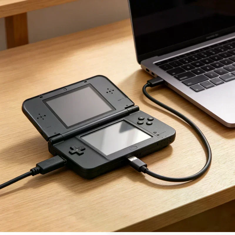 1pc Type-C-3DS/NDSI 게임 콘솔용 충전 케이블 충전기 케이블 코드 와이어 길이 13cm