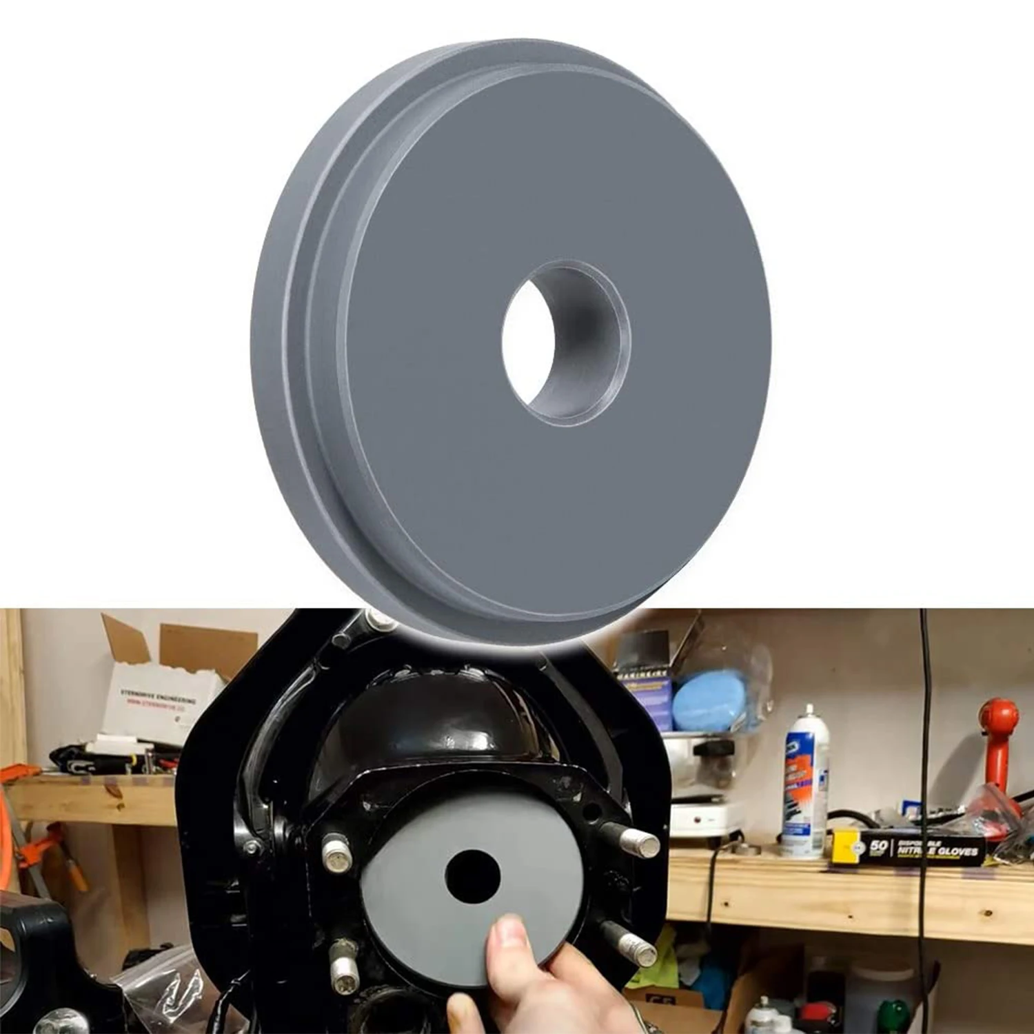 Chuang Qian Bellow Retainer Ring Sleeve Installation Tool Fits for Mercruiser Bravo, Alpha1, Gen 2, Replace Mercruiser