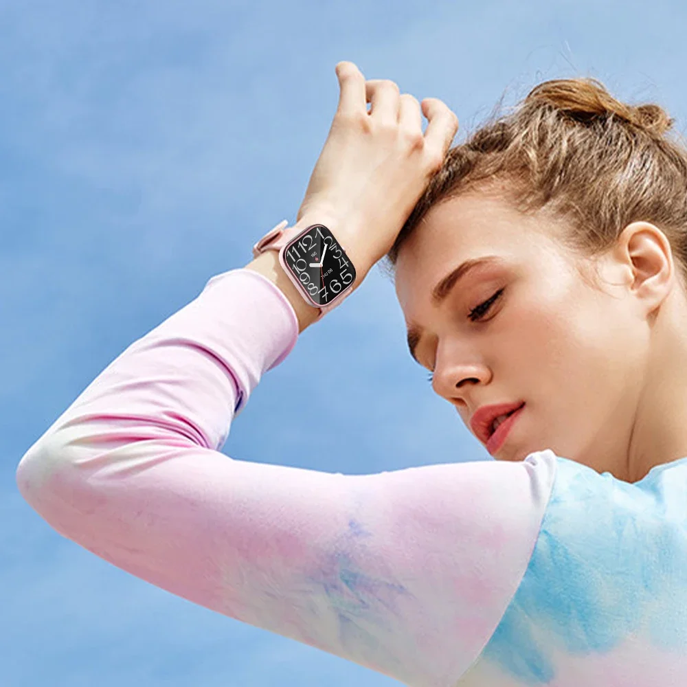 Full Coverage TPU Screen Protector Case for Smart Watch - Enhanced Protective Shell Accessories