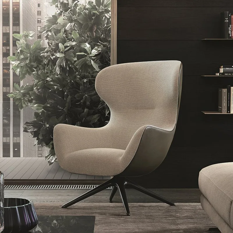 

Nordic Design Living Room Chair Flannel Office Hotel Reception Ateliers Executive Lazy Sofas Makeup Sillas Home Furniture SG40KT