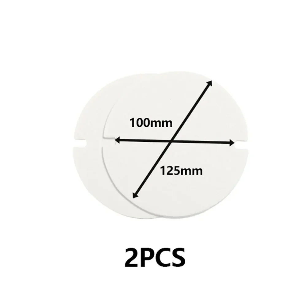 Fiber Paper Stove Pipe Seal 125/155MM Furnace Tube Heat Resistant Home Supplise Seal For Stove Pipe Flaps 2/4pcs 2mm