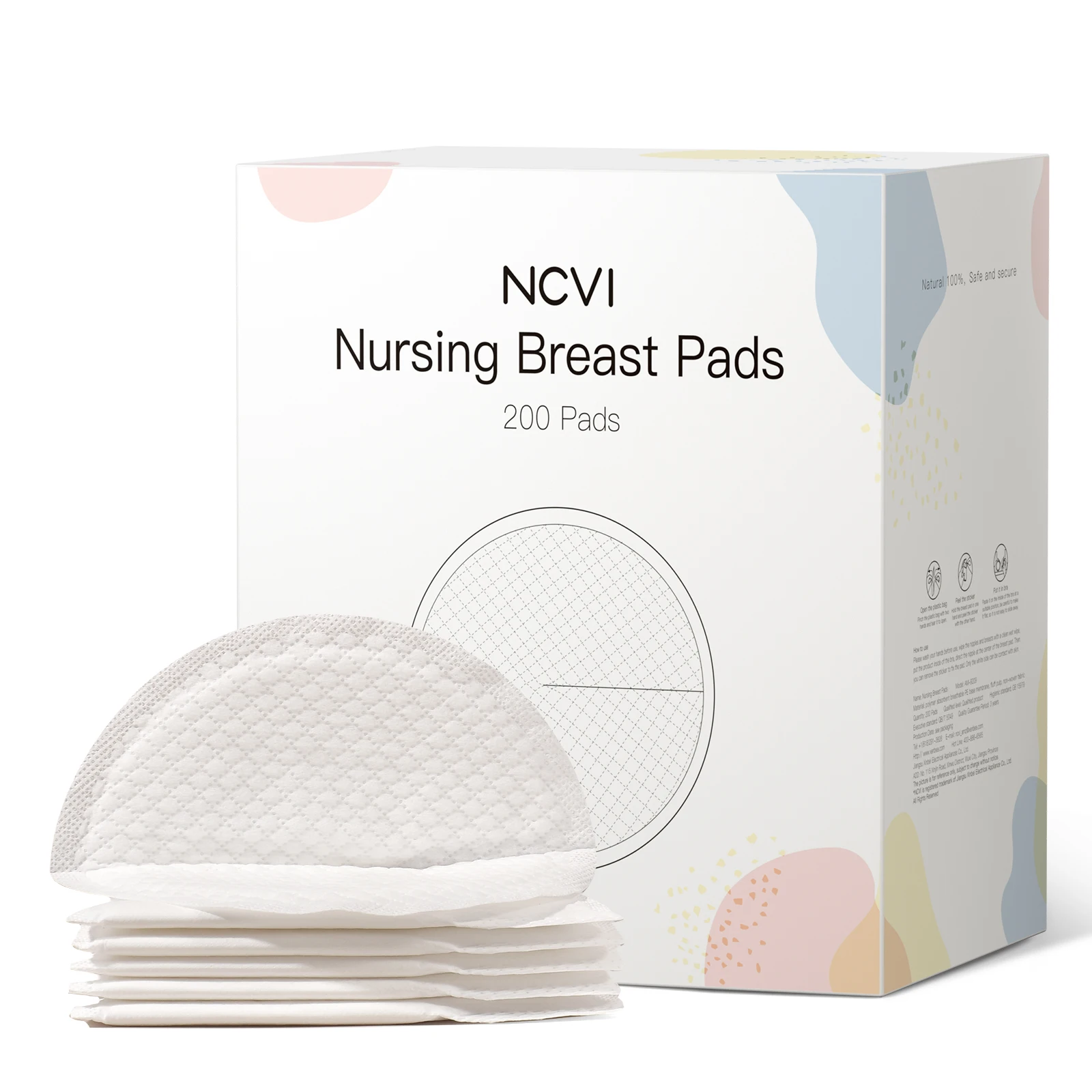 Ncvi Disposable Nursing Breast Pads For Women ultra Thin Breastfeeding