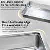 VELIF-Stainless Steel Cat Litter Box Front Entry Top Exit With Lid And Litter Scoop Easy Cleaning For Kittens Toilets 3
