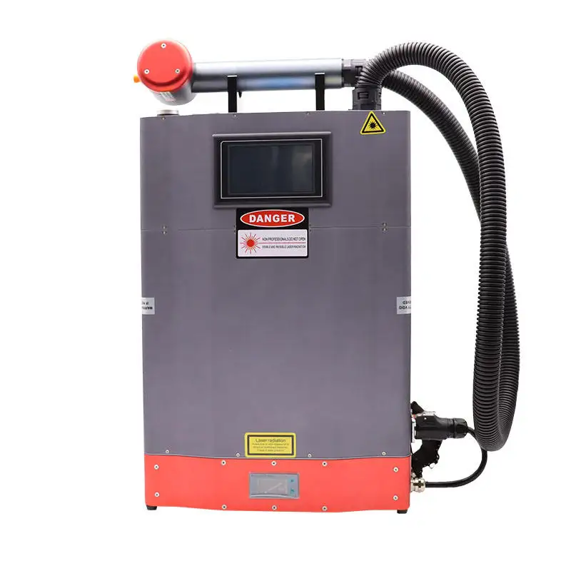 Portable 50W 100W Fiber Laser Cleaning Machine for Rust Removal Metal Oil clean 4