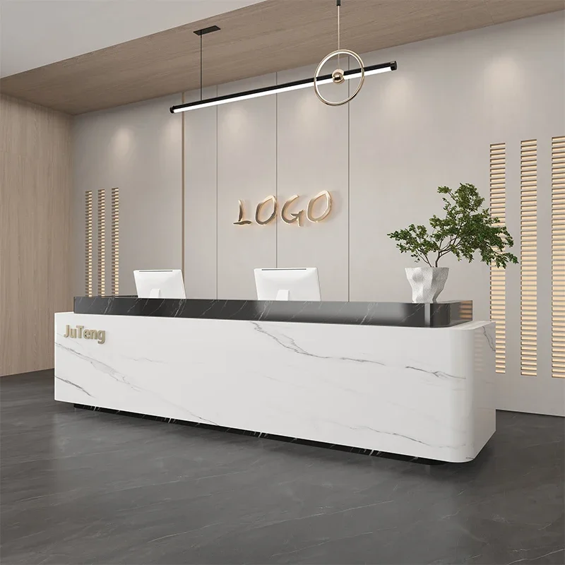 Register Executive Reception Desks Cash Luxury Lectern Commercial Reception Desks Service Bancone Reception Modern Furniture