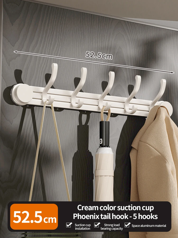 Powerful No-Drill Suction Cup Hook