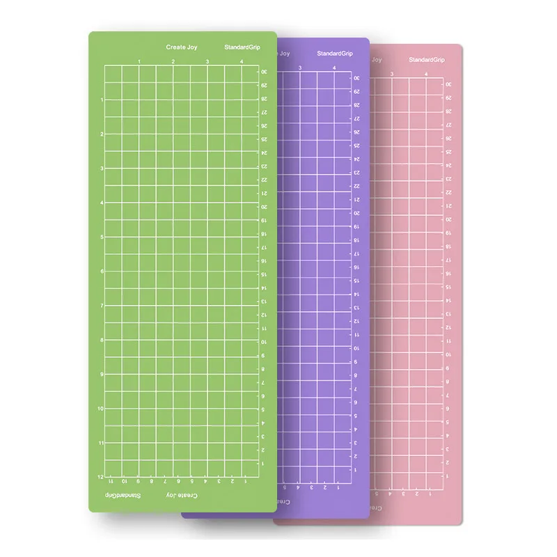 3 Pack 12x4.5 Inches Silhouette Cutting Mat  for Cutting Mats Art Supplies Pvc Pap Cricut 4 with Adhesive cricut adhesive back cutting mats 30cm x 30cm 3 pkg