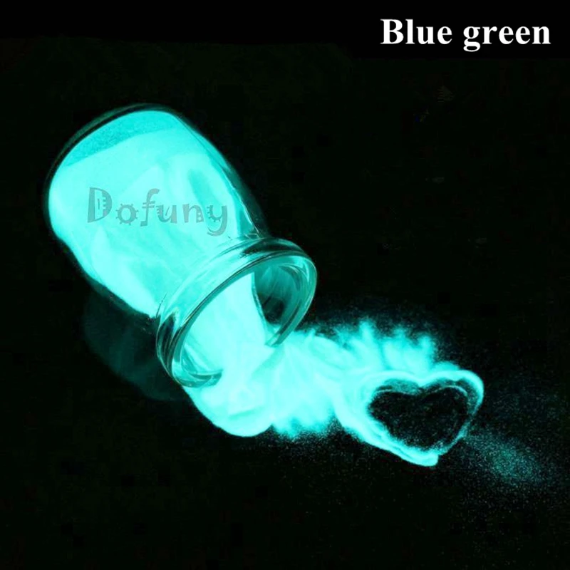 #5White Photoluminescent Powder Phosphor Pigment 500g/bag DIY Decorating Material Noctilucent Dust Glow In Dark Powder
