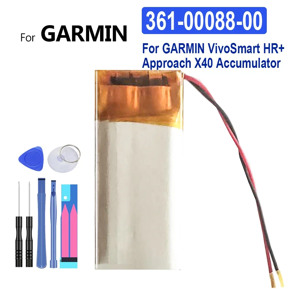 Batteria Per Accumulatore Garmin Vivosmart Hr +, X40, 361-00088-00