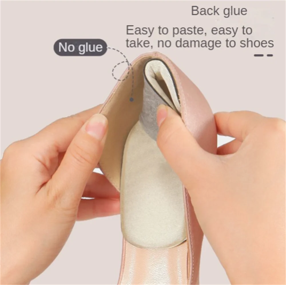 2pcs Shoe Heel Insoles Foot Heel Pad Sports Shoes Adjustable Antiwear Feet Inserts Protector Sticker heel protector heel insoles shoe heel repair sticker shoe heel sticker shoe inserts