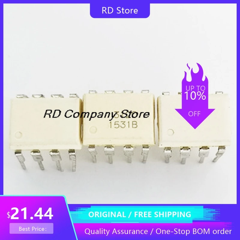 

10pcs/lot FOD3184 DIP8 FOD3120 FOD817C ET1103 DIP-8