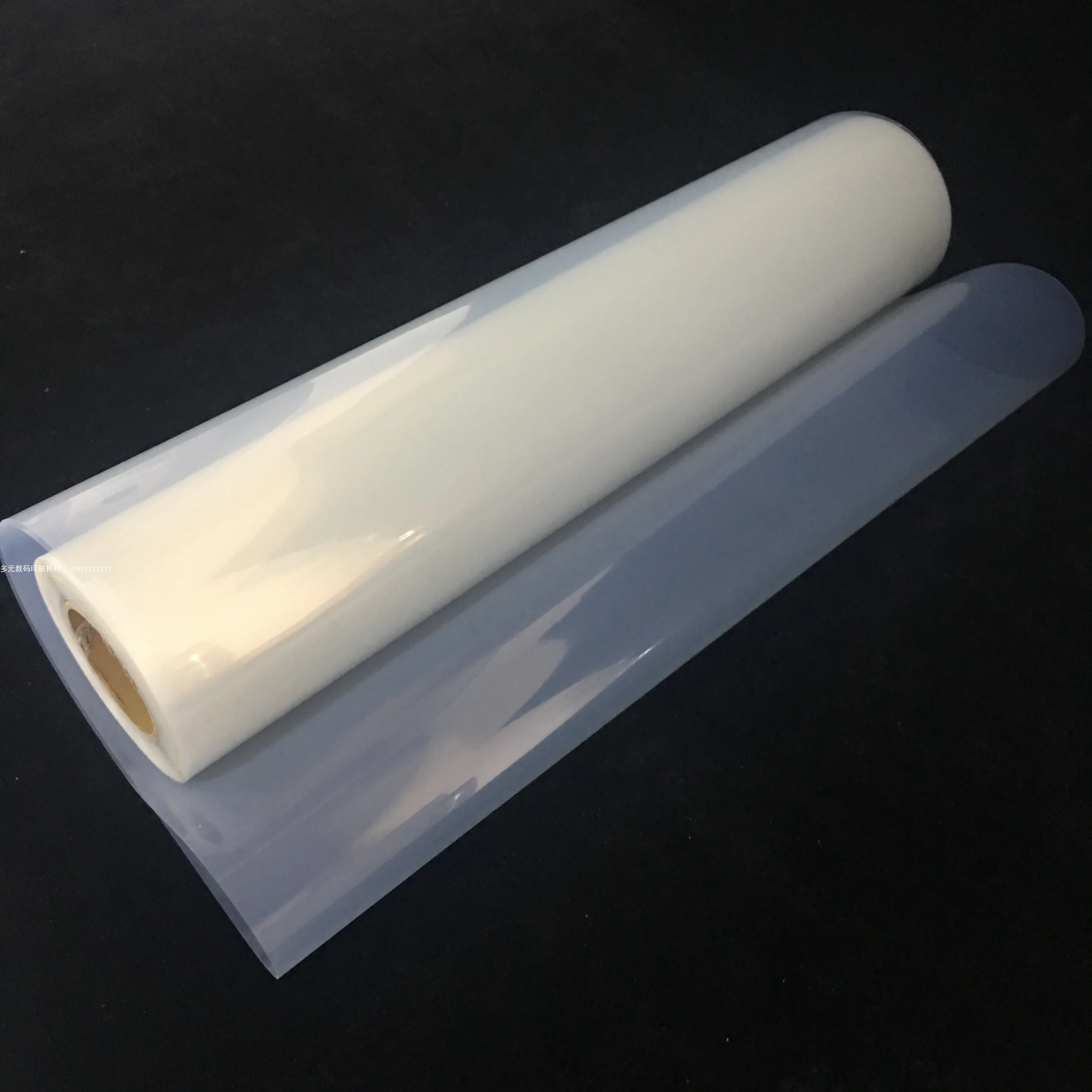 잉크젯 밀키 필름 롤 61cm x 30m, 130um 두께 방수 실크 인쇄 잉크젯 필름