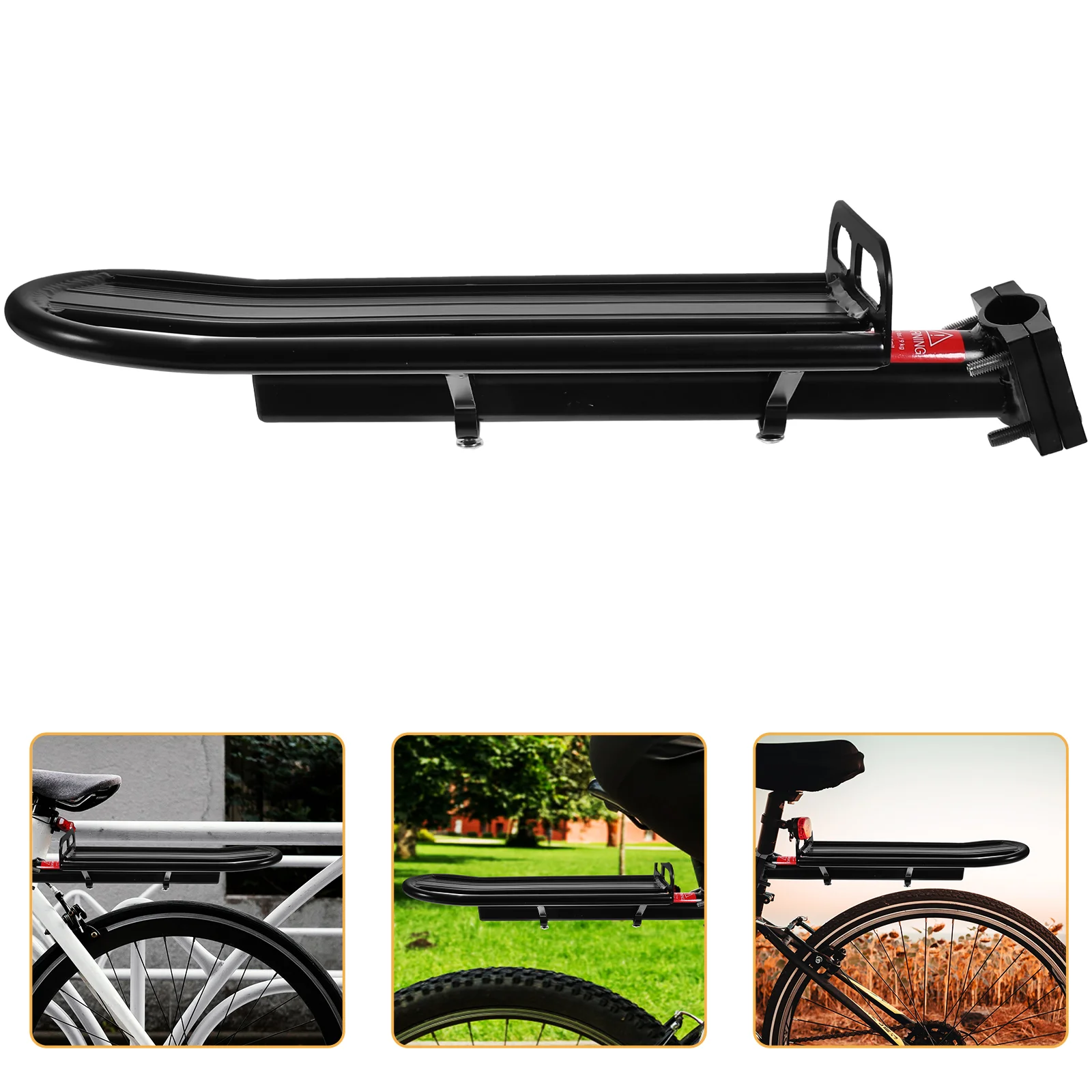 

Bike Carrier Rack Bicycle Mount Racks Cycling Cargo Racks Seatpost Rear Pannier Luggage Carrier Aluminum Stand Bike