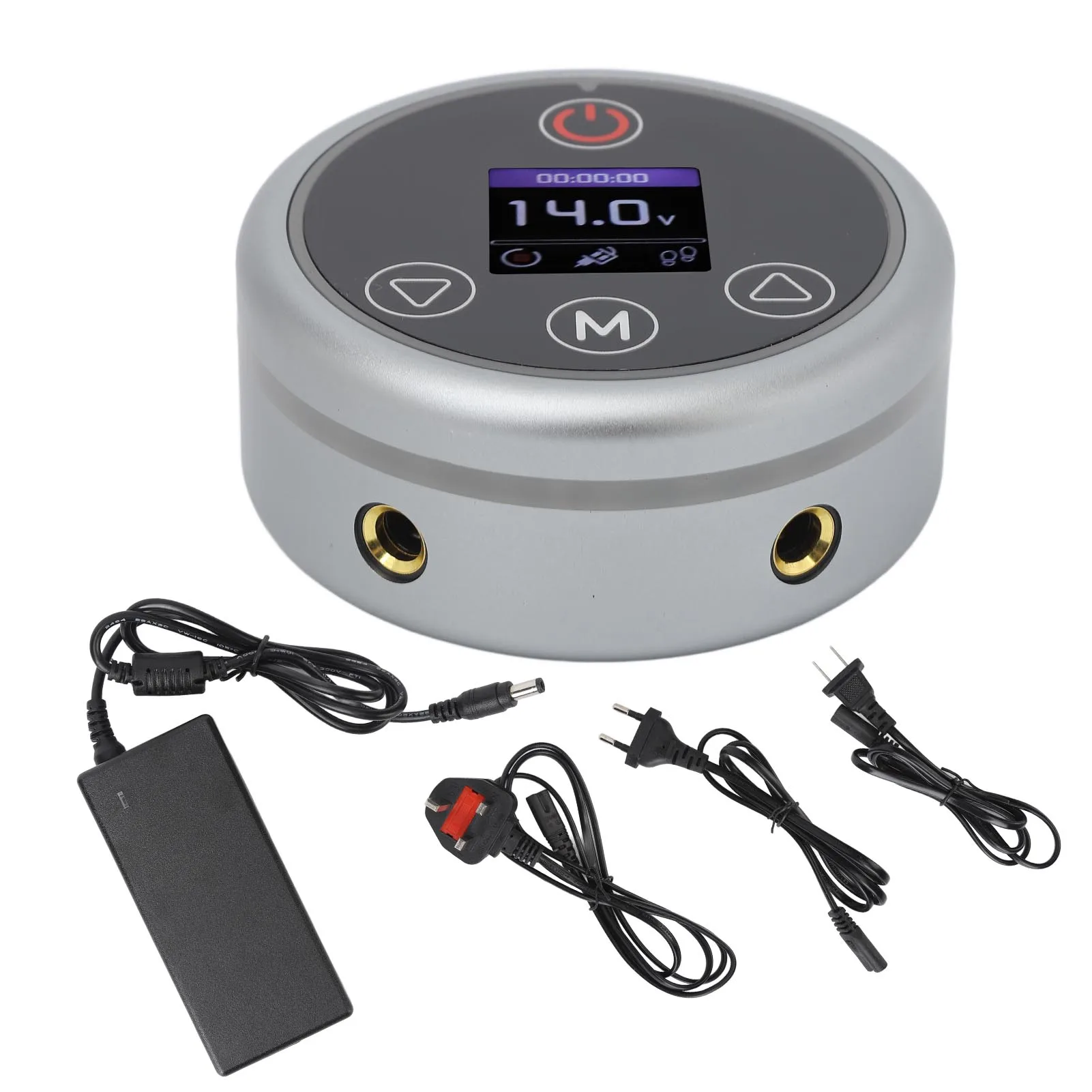 

Tattoo Power Supply Double Output LCD Touch Screen 2 Modes Voltage Adjust Tattoo Machine Battery 100‑240V Tattoo Power Supply