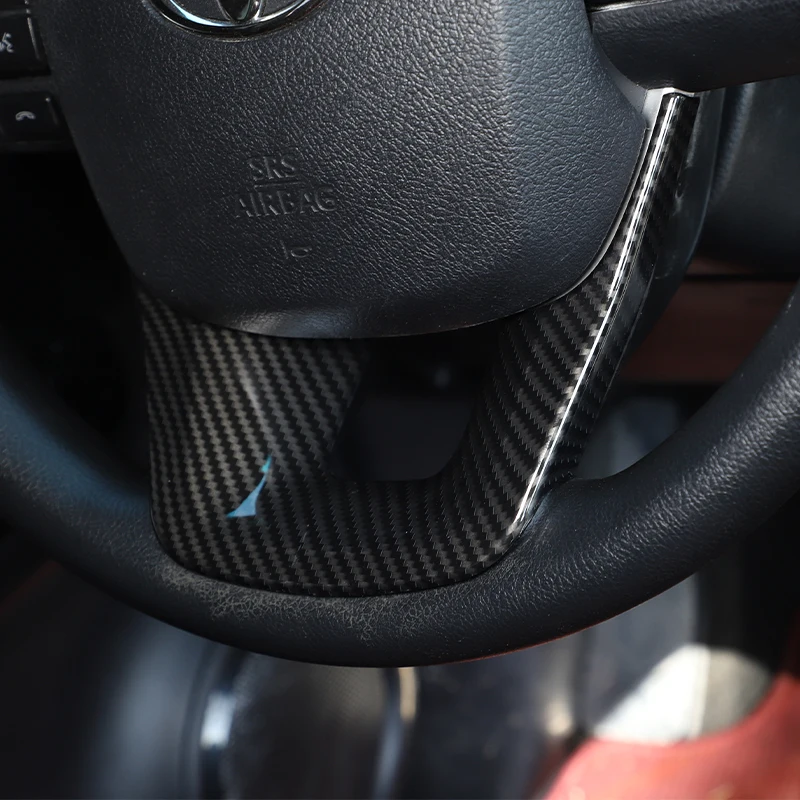 Abs Kohle faser Stil Auto Mittel konsole Schalthebel Rahmen Abdeckung Trim  Aufkleber für Toyota Hilux 2014-2018 Innen zubehör - AliExpress