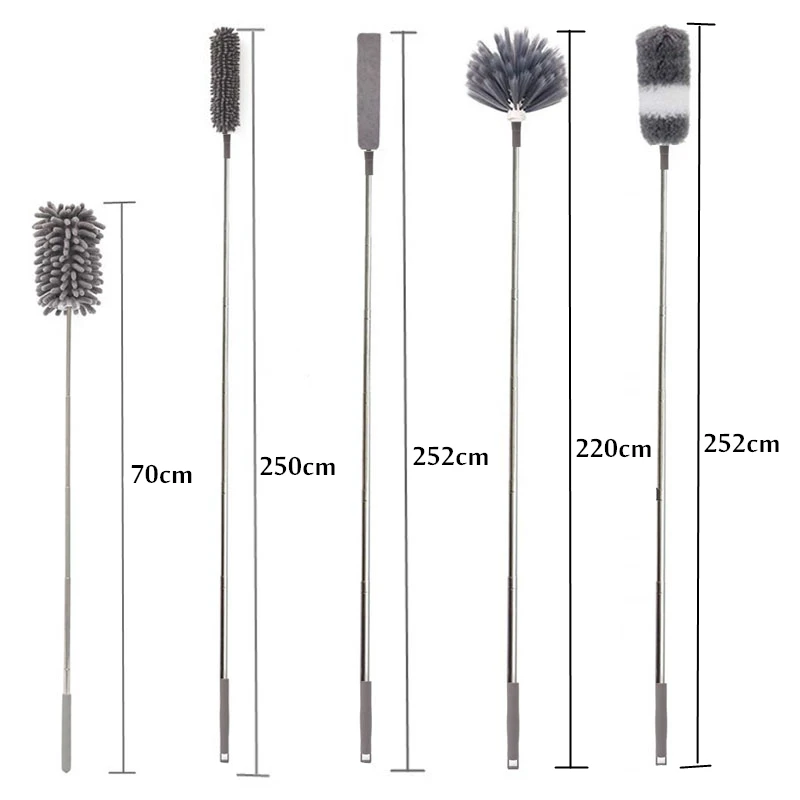 Telescopic Duster Brush Spider Web Dusting Household Cleaning Tool