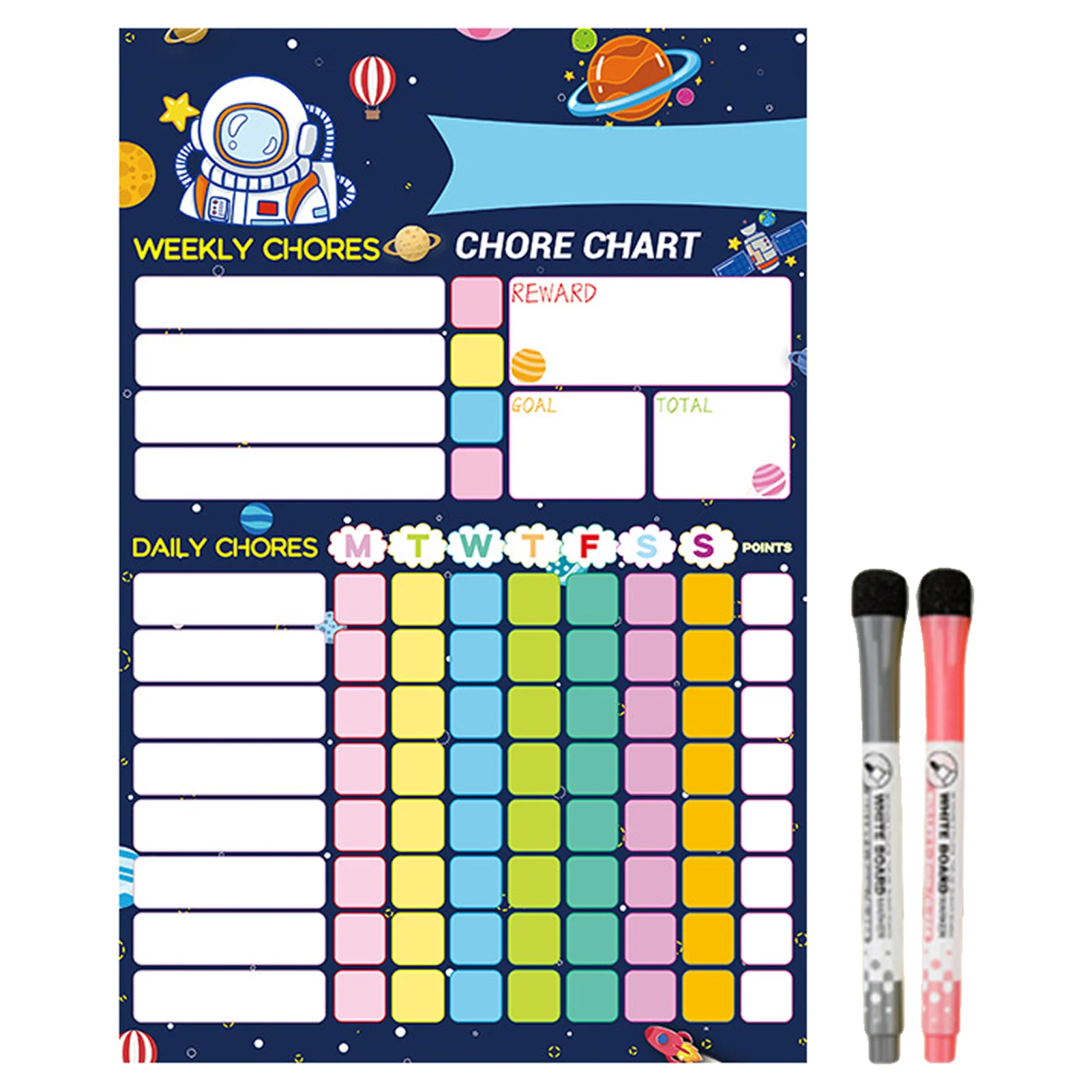 Weekly Chore Chart For Kids 