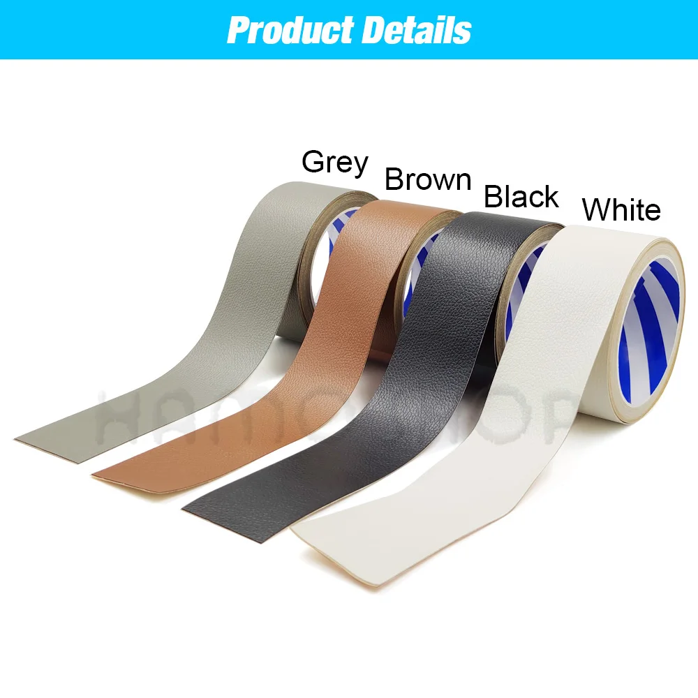 Versatile Self-Adhesive PU Leather Repair Tape