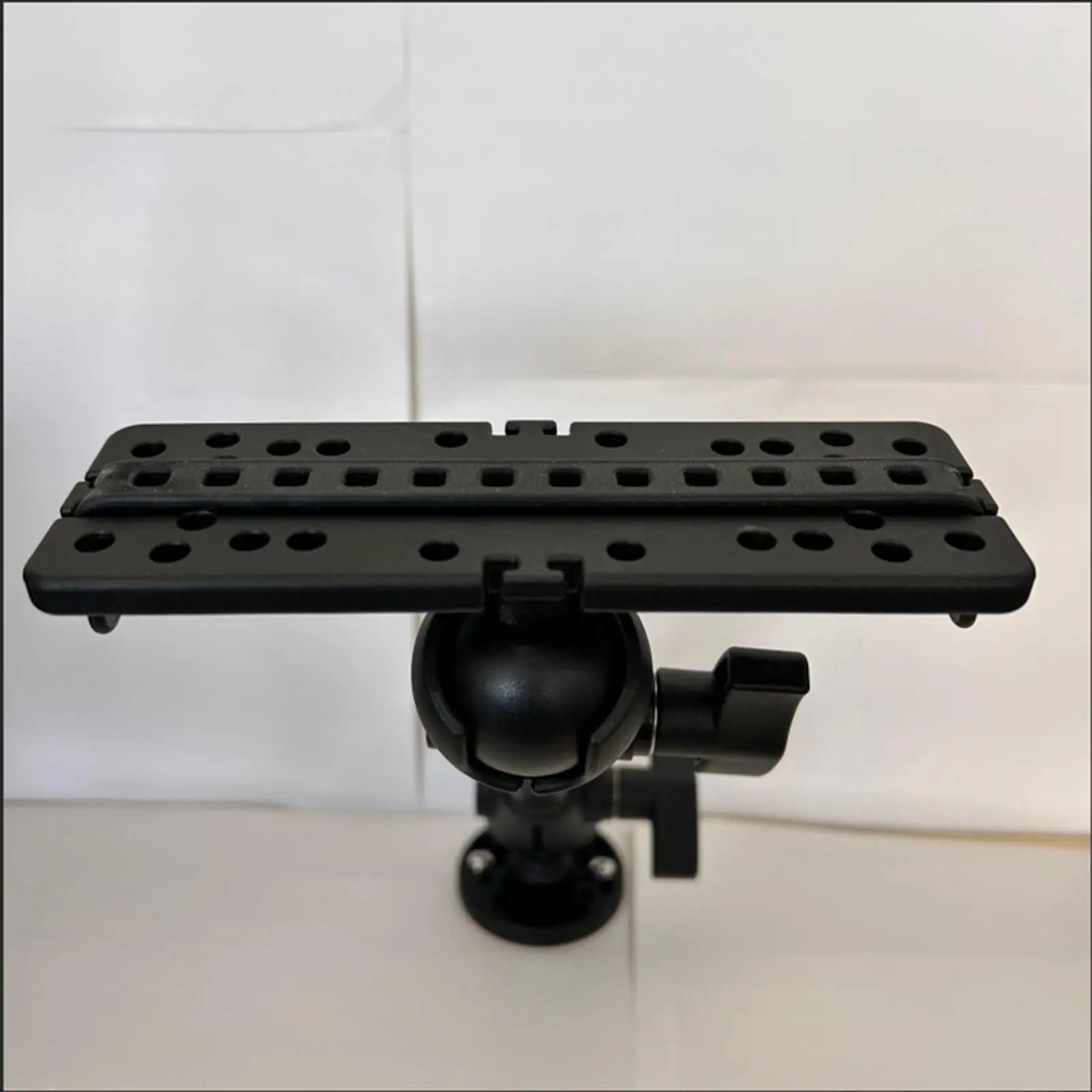 어군탐지기 마운트 베이스 모니터 조절 가능한 전자 홀더 보트 낚시용 야외 경량 플레이트