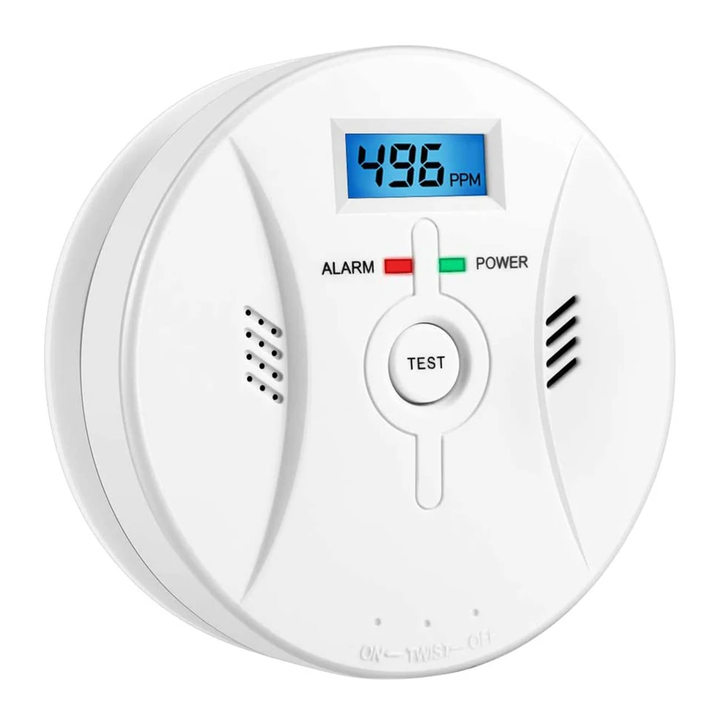 

2 in 1 First Alarm Battery-powered Smoke Detector Indoor Small Safety Sensor Alertor Warning Equipment Alarming Devices