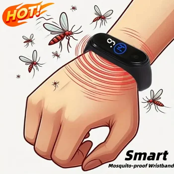 Ultrasonic Mosquito Repellent Wristband 1