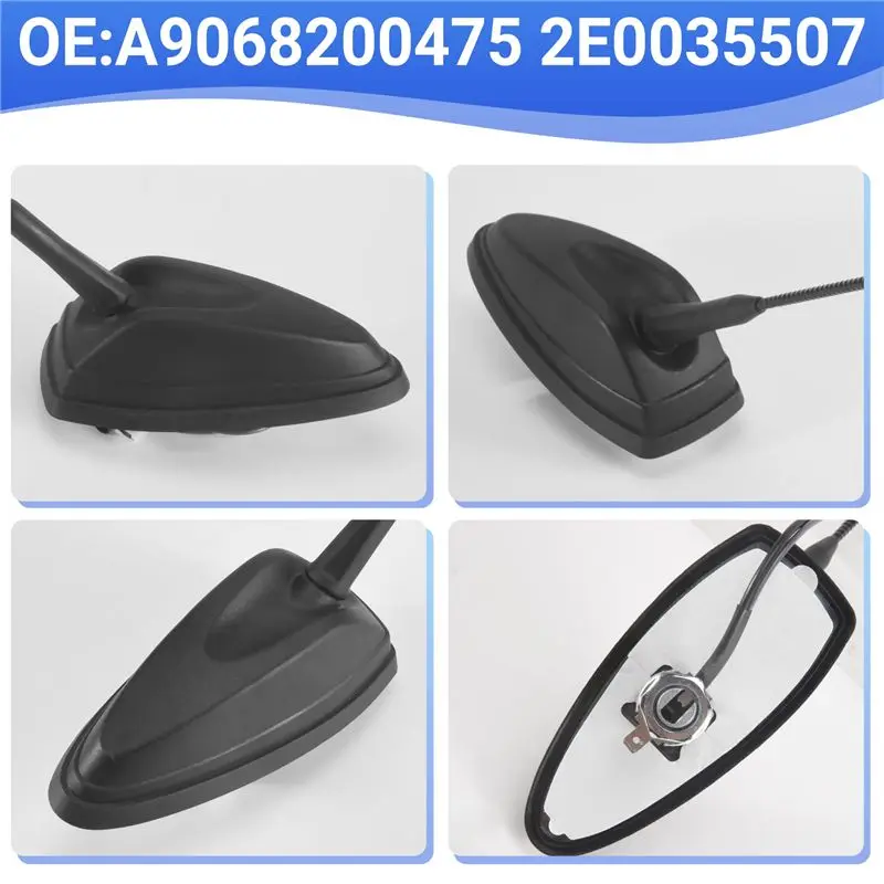 HOT-안테나 지붕 장착형 라디오 안테나 A9068200475 메르세데스 스프린터 W906 VW Crafter 2006-2017 2E0035507,안테나 지붕 장착형