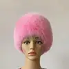 BEIZIRU real fox fur headband women winter fashion headwear hair band  accessori  for hair   for girl hair accessori
