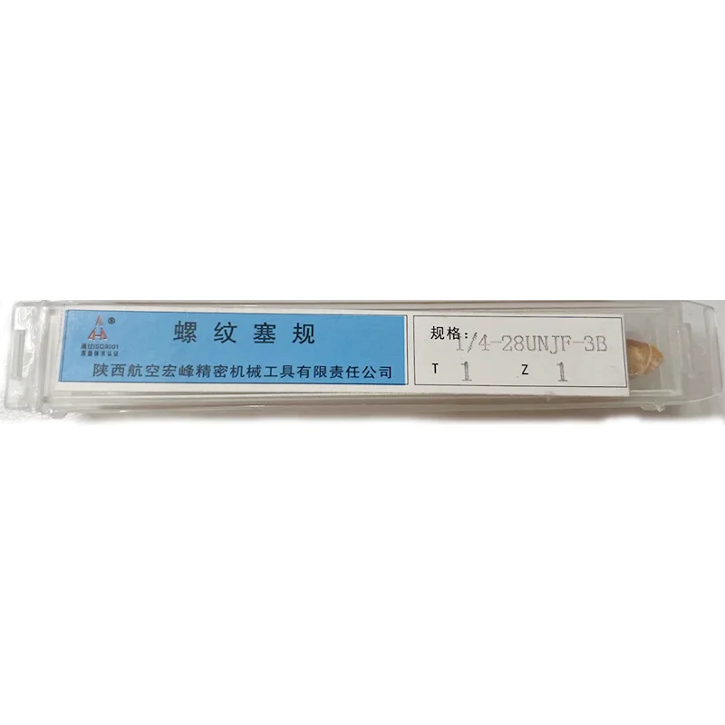 항공 스레드 플러그 게이지 용 1PCS Steel Mer-cury Gage American Fine UNJC UNJF 1/4 3/4 5/16 3/8 9/16 4-40 8-32 10-32 3B
