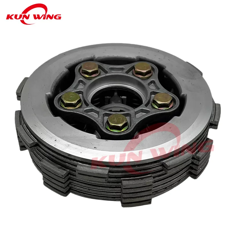 Clutch Assembly for Zongshen CG300 NB300 CG NB 300 (5 Column Reinforced 7pcs Friction Disc Clutch Plate) Motorcycle Parts