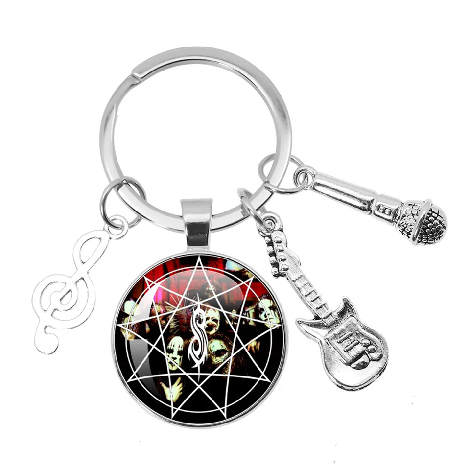 Slipknot Portachiavi Pendente In Metallo Multicolore, 5 Cm, Merchandising Ufficiale - 2