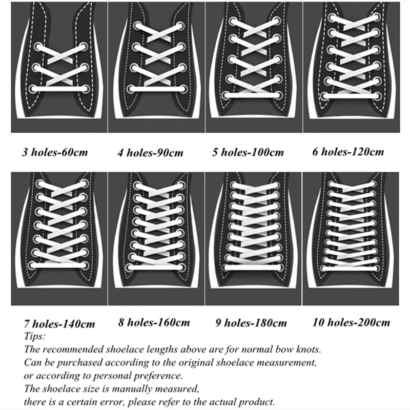 Shoe Laces 1 Pair Off Black White AF1 Flat Shoelaces Suitable For All Shoe Accessories 36 Colors