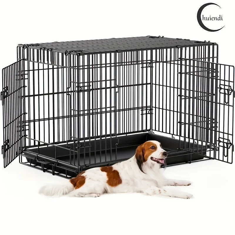 

36inch/42inch/48inch Detachable Metal Dog Cage, Dog Fence, Pet House Rejas bebe Dog door Cat playpen Baldurs gate Wireless dog