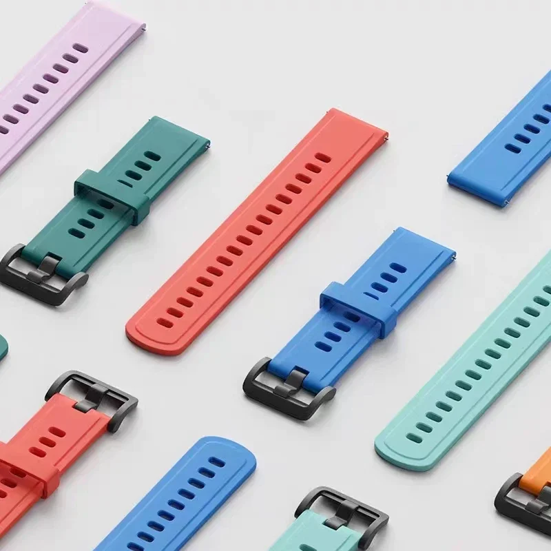 Sport Comfort Silicone Strap - Vibrant Design for Ultimate Flexibility and Durability