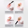 R​S NAIL 5g Hard Top Coat UV LED Gel Nail Polish No Wipe Top Gel Transparent Reinforce Gel Rhinestone Glue Nail Art DIY Salons 5
