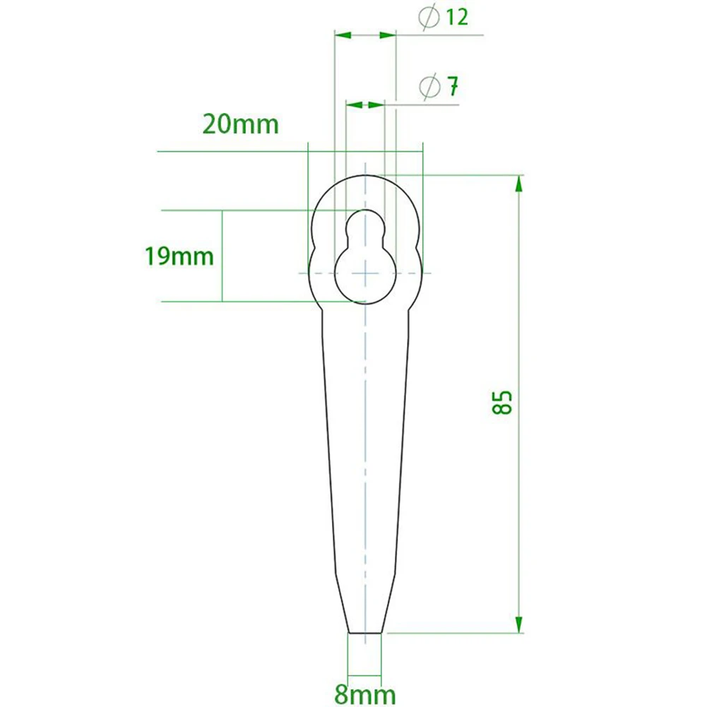 

Blades Trimmer Gasoline Mower Chain Replacement Spring Steel Stainless Steel Anti-rust Trimmers FSA 57 Lawn Mower