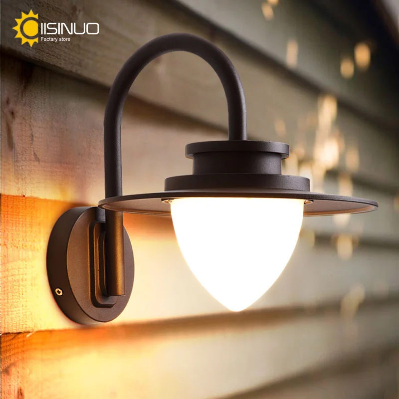 Aluminum Outdoor Post Lights Hardwired Street Lamps 3 Heads Pole Lighting Brown Color for Garden Patio Backyard Walkway Driveway 3