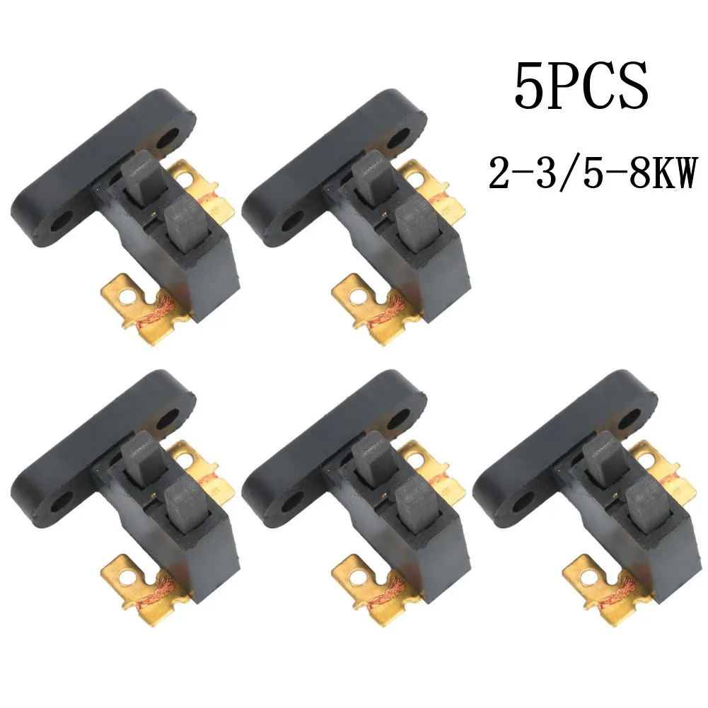 

5PCS Carbon Brush Holder 2-3KW/5-8KW Generator Carbon Brush Holder Gasoline Generator Accessories
