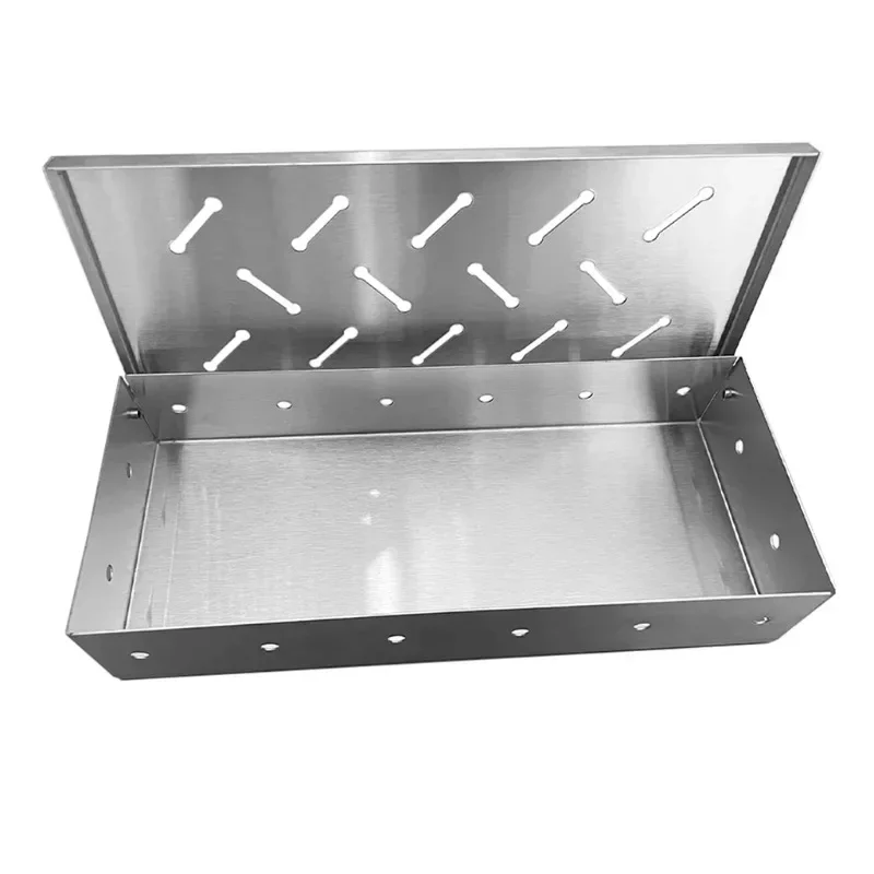 Smoker Box Wood Chips for Barbecue Grill smoker accessories smoker accessory