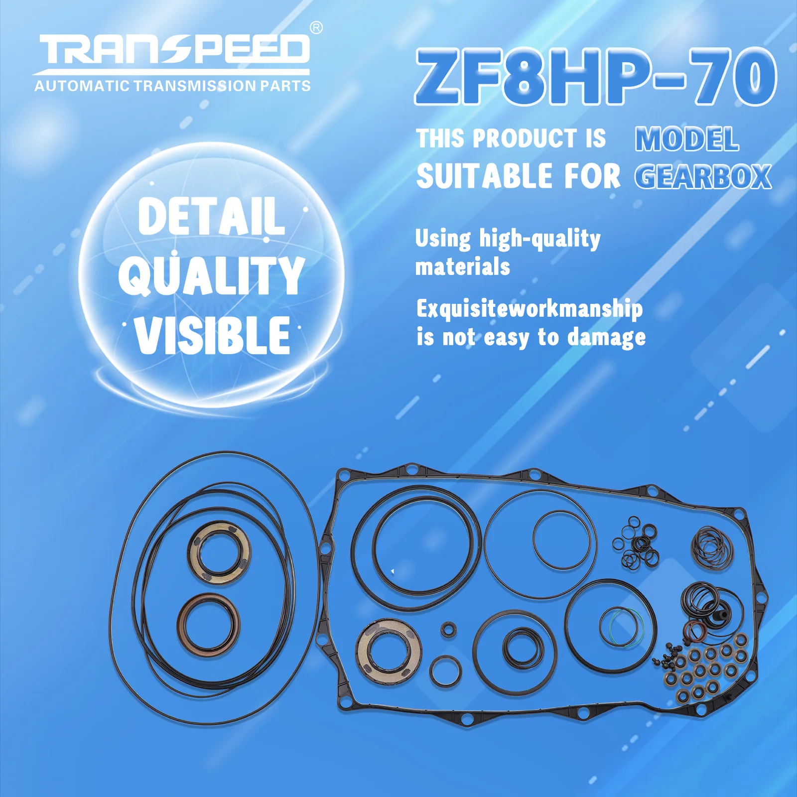 

TRANSPEED ZF8HP-70 автомобильная коробка передач для Range Rover Land Rover