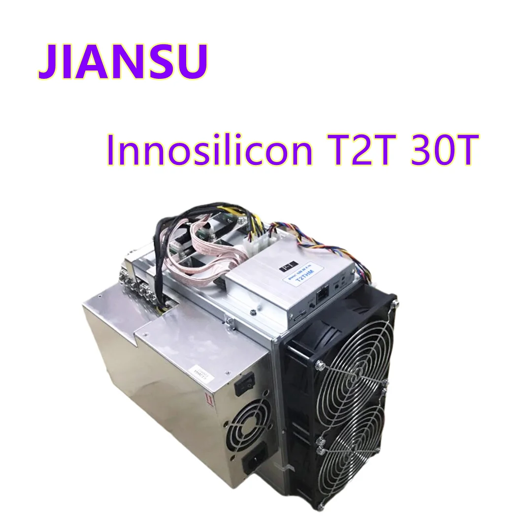 Used Innosilicon T2T 30T(±10％) Double barrel sha256 asic miner 30Th/s ...