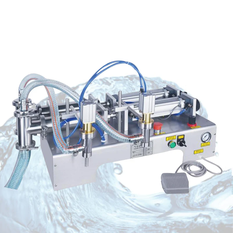

Liquid Quantitative Filling Machine Double-Head Stainless Steel Automatic Filling Machine
