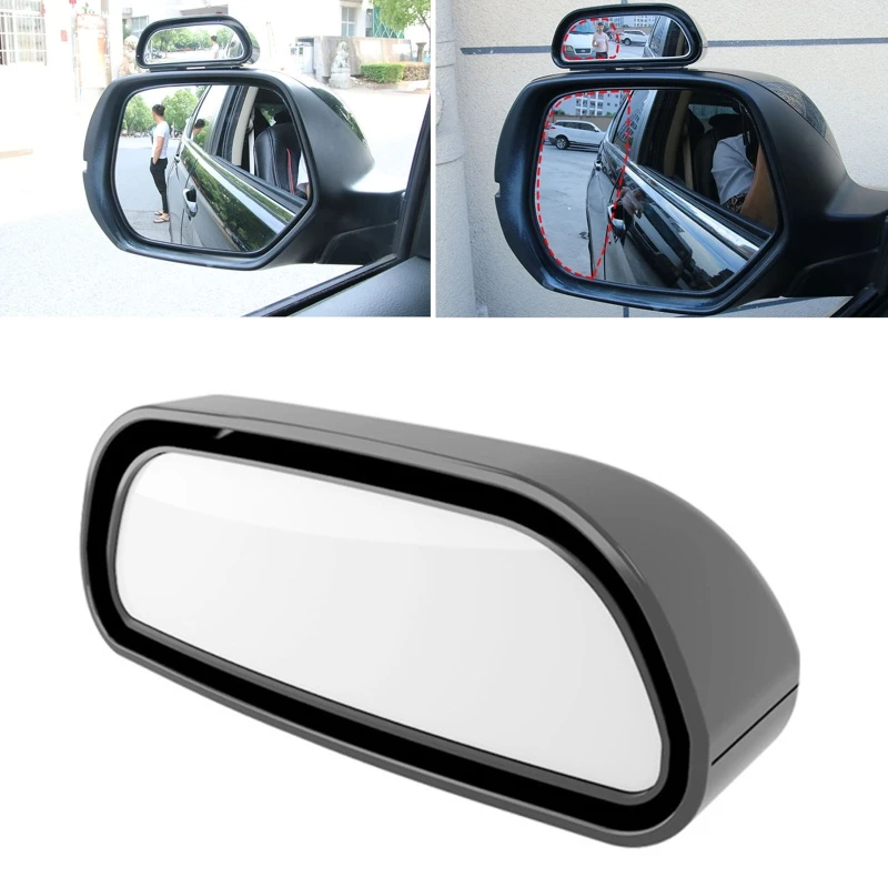

Auto Rear View Blind Spot Reversing Mirrors 360-degree Wide Len Round Adjustable Convex Parking Auxiliary Mirror