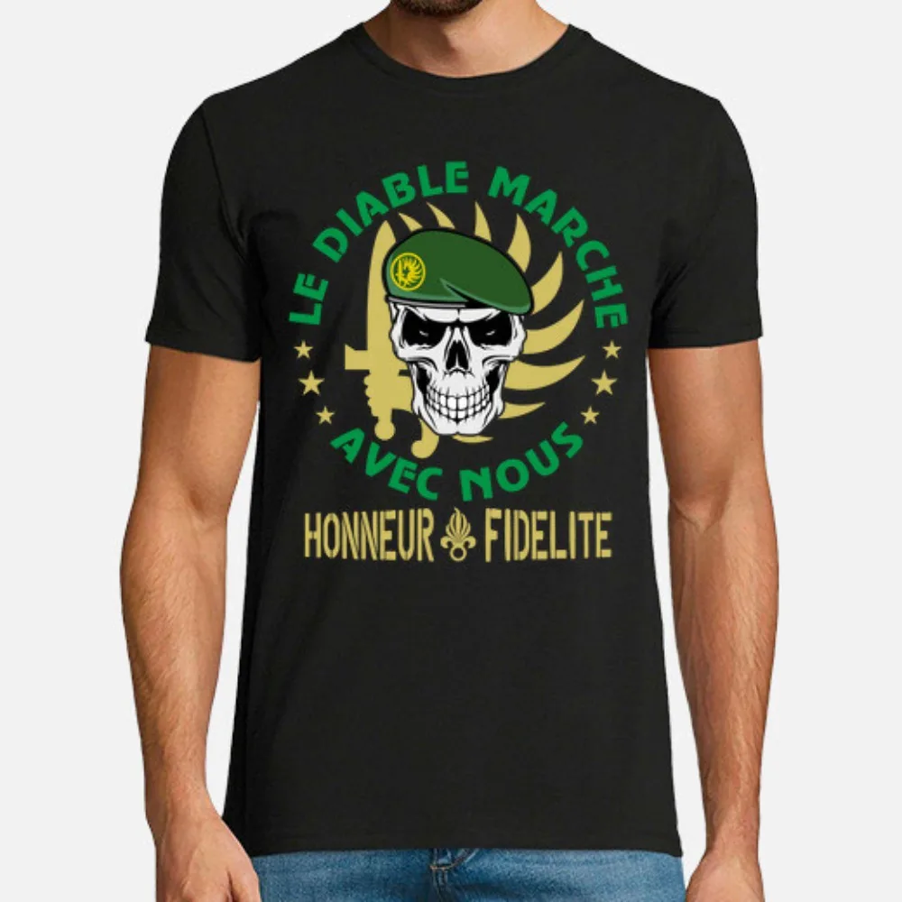 

Legión Extranjera Francesa Special Force Men T-Shirt Short Sleeve Casual Cotton O-Neck T Shirt